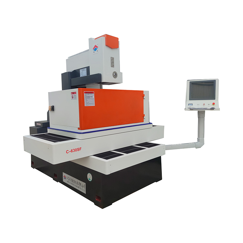 DK7763 （± 12 °） Ard-inoiriúnaitheacht próiseála 3D Servo CNC Wire EDM Meaisín Gearrtha Meán-Luas Aonad Comhtháite